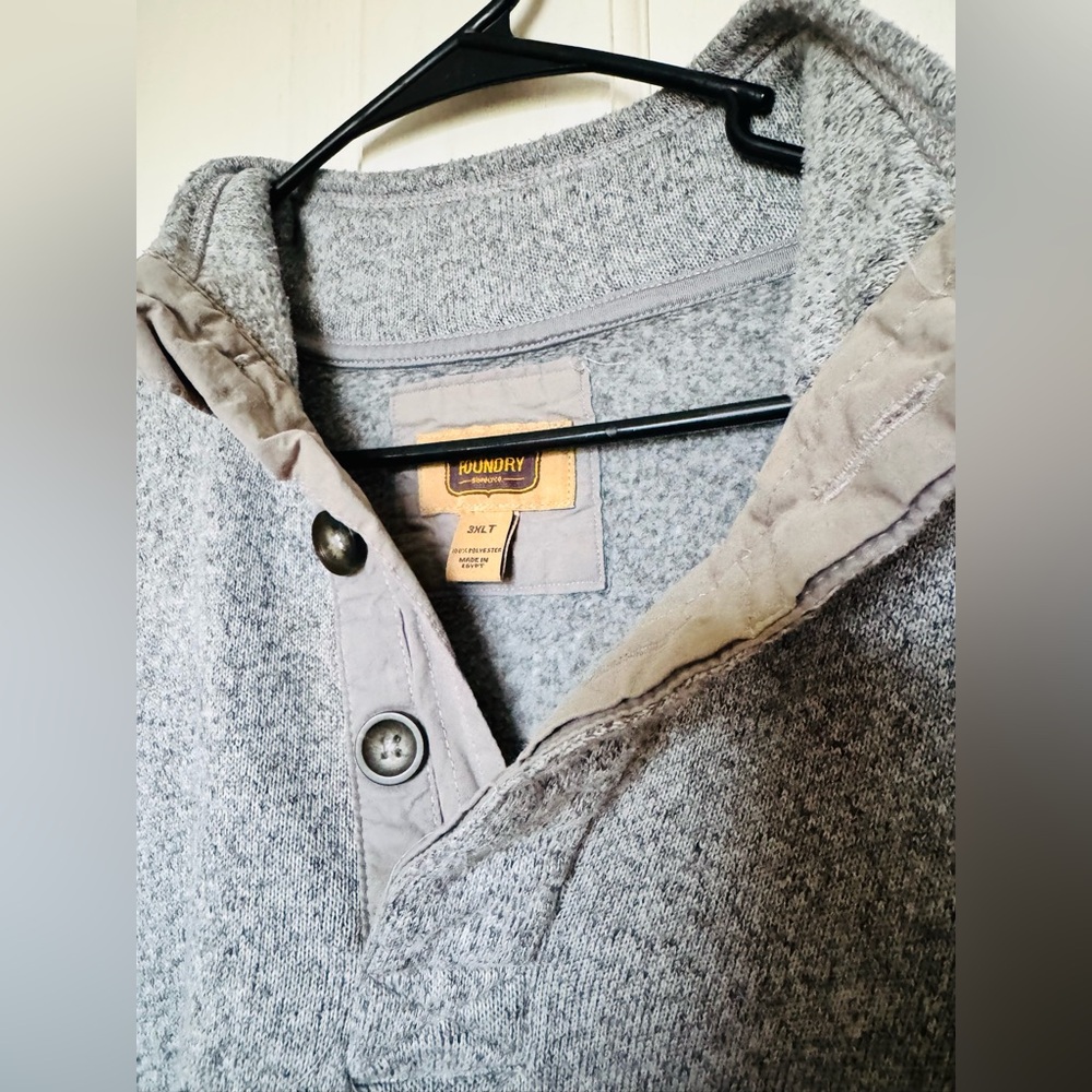 The Foundry Supply Co. Gray Sweater